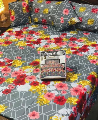 Pure cotton Bedsheet-5 Pcs