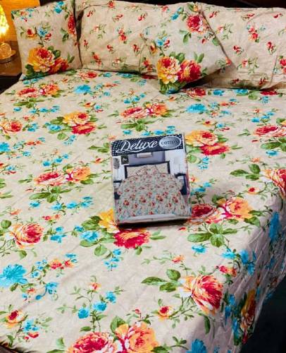 Pure cotton Bedsheet-5 Pcs