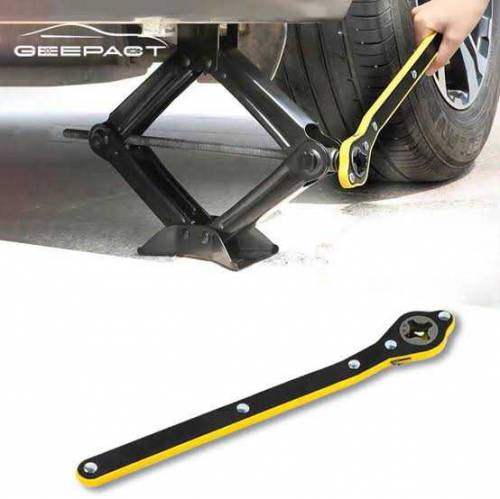 automobile tire ratchet wrench for tire jack