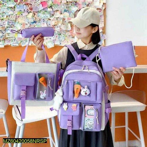 4 pcs multifunction bagpack set