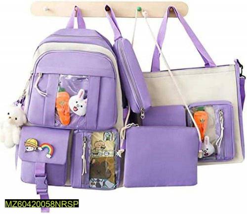 4 pcs multifunction bagpack set