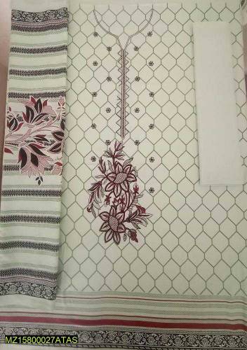 •  Fabric: Lawn•  Pattern: Printed•  Shirt Front - Pattern: Printed•  