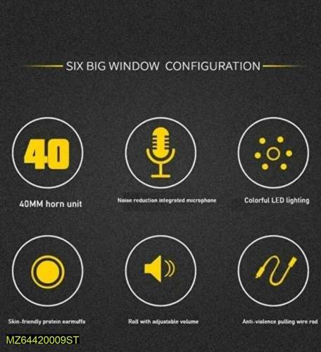 PG6920 5.1RGB Gaming headphones