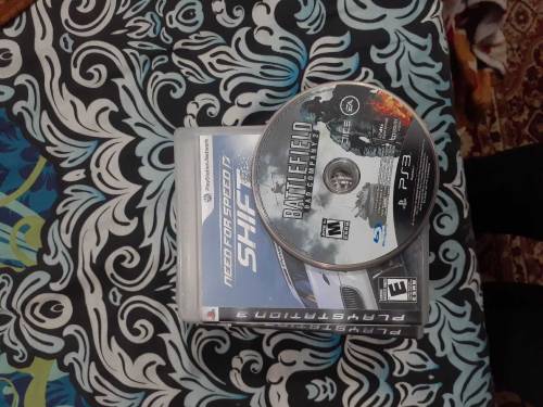 PS3 SLIM with 17 cds and 2 controller one controller is damaged but wo