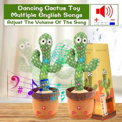 catcus dancing and singung toy