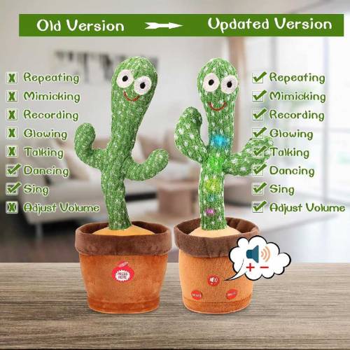 catcus dancing and singung toy