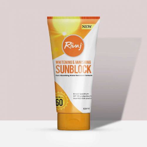 Sunblock SPF 60 by Rivaj UK