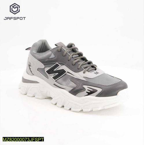 Men's Stylish Grey Sports shoes Free Home Delivery