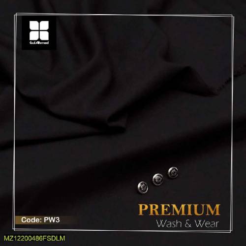 men unstitced wash and wear suit