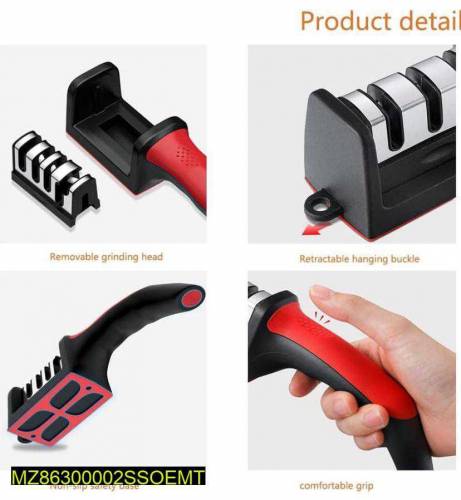 Professional Knife Sharpener_Non-slip base_Fast Sharpening 