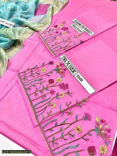 Embroidered lawn 3 pc Party wear 