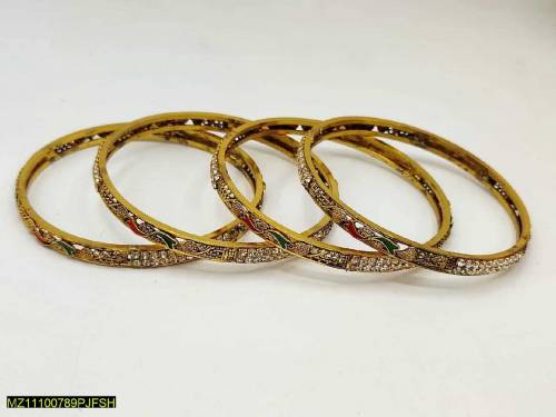 Golden Bangles 4 PCs 