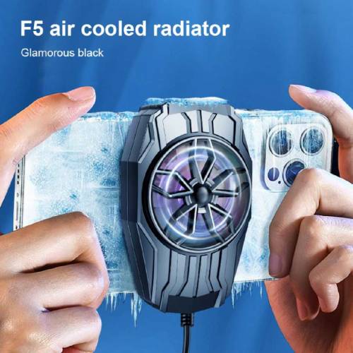 Cell Phone Cooler Portable Mobile Phone Radiator Phone Cooling Fan Dis