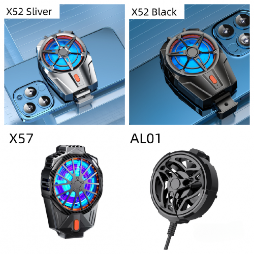 Cell Phone Cooler Portable Mobile Phone Radiator Phone Cooling Fan Dis