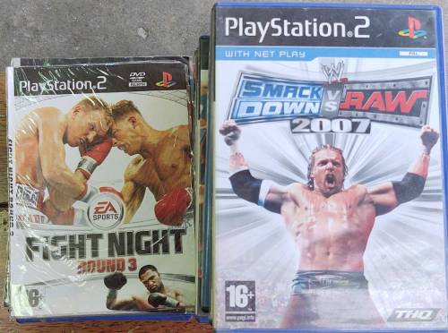 play station 2 Sony slim 30 plus DVD games WD Elements portable USB 