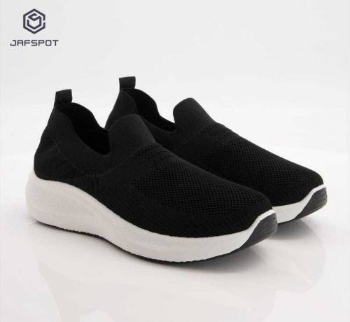 Jafspot -Men's Slip on-Jf001, Black 10% off