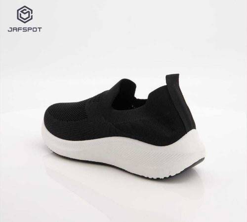 Jafspot -Men's Slip on-Jf001, Black 10% off