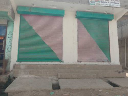 80 square fit commercial plot 2 shops /2 bedroom /2 washroom 1 kitchen
