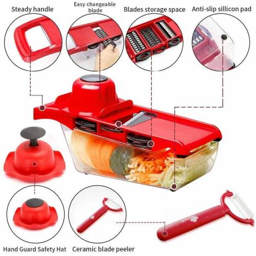 10 in one vegetables Cutter With Steel Blades 