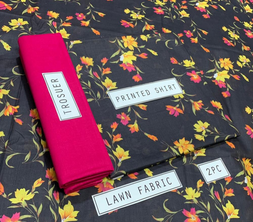 •  Fabric: Lawn•  Pattern: Digital Print•  Shirt Front - Pattern: Digi