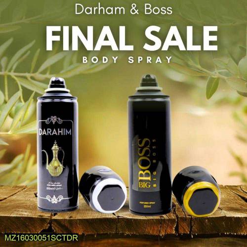 Men's Body Spray, Pack Of 2