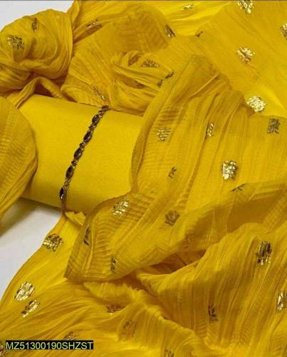 •  Fabric: Katan Silk•  Shirt Front: Plain•  Back: Plain•  Trouser: Pl