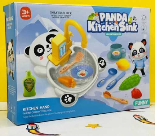 Toy kitchen sink, kitchen sink for kids, sink, recirculating water gam