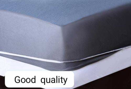 Terry Plain Double Bed Mattress Cover
