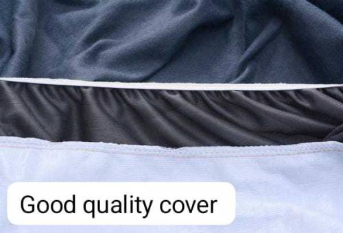 Terry Plain Double Bed Mattress Cover