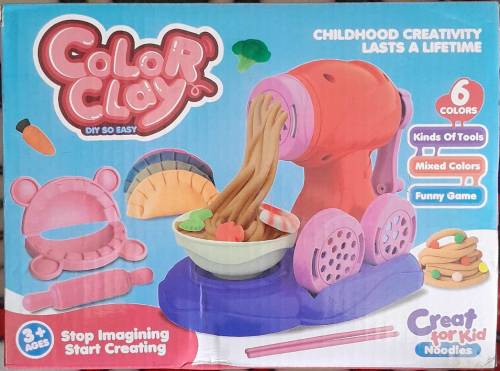 clay machine | noodels machion for kids | color clay mixing machine