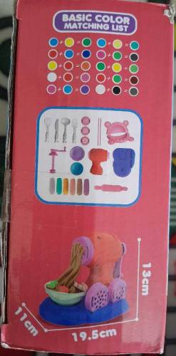 clay machine | noodels machion for kids | color clay mixing machine