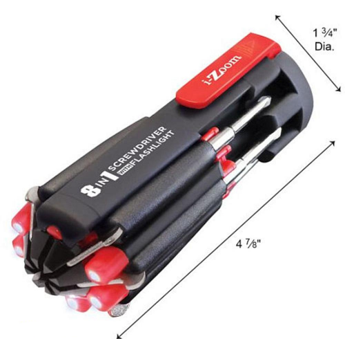 8 in 1 led screwdriver