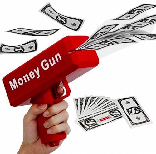 Money Toy Gun Using Wedding And Events 