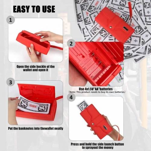 Money Toy Gun Using Wedding And Events 