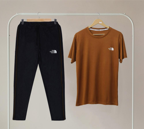 2 Pcs Men's Polyester Plain Track Suit