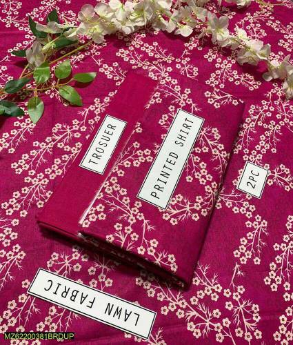 2 PC digital printed lawn for ladies 😍🔥