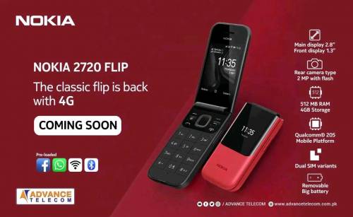 NOKIA 2720 FLIP ADVANCE TELECOM 🚚