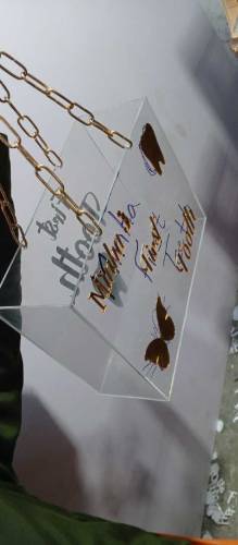 Acrylic  Ladies hand Boxs