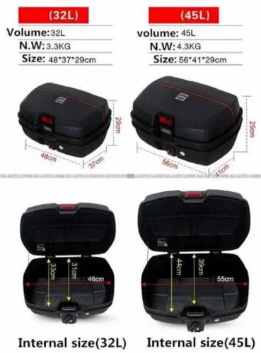JDR Tail Box for Bike Riders