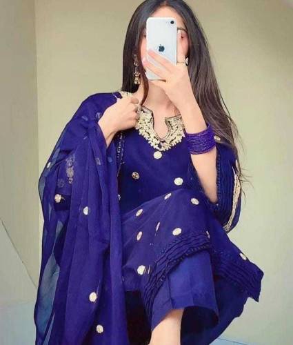 3 Pcs Women's Stitched Chiffon Embroidered Suit
