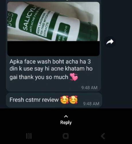 SCS SALICYLIC ANTI ACNE FACE WASH 