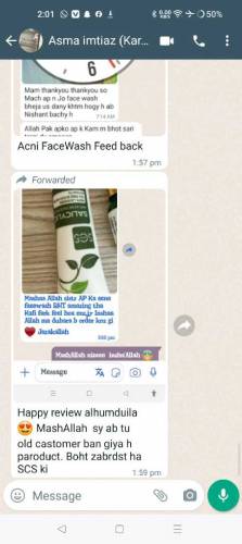 SCS SALICYLIC ANTI ACNE FACE WASH 