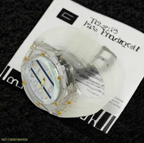 Analogue Transparent strap Watch 