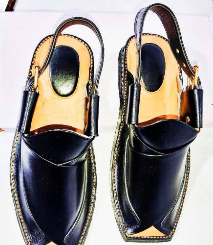 leather hadmade zalmi chappel for man 