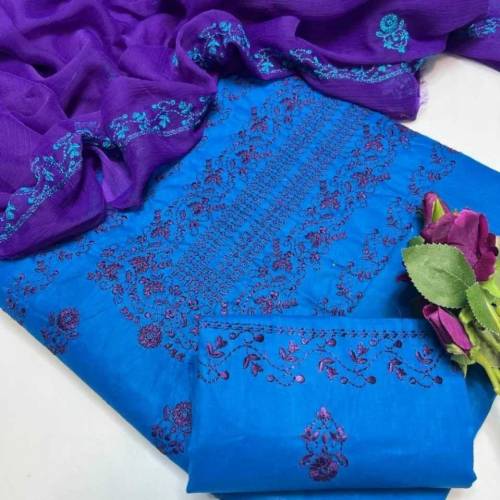 3pc embroidered dress 