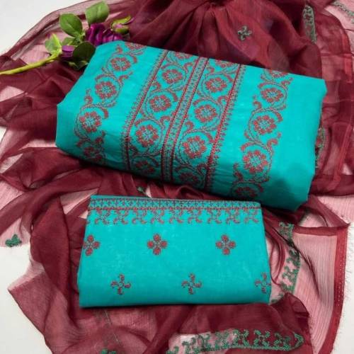 3pc embroidered dress 