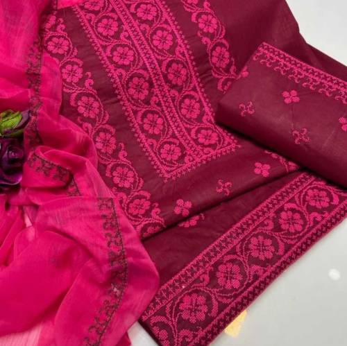 3pc embroidered dress 