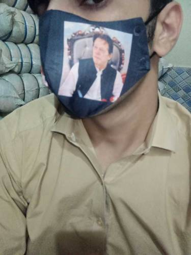 Imran Khan 3D mask available