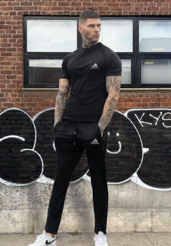 2 Pcs Dri Fit Plain Track Suit