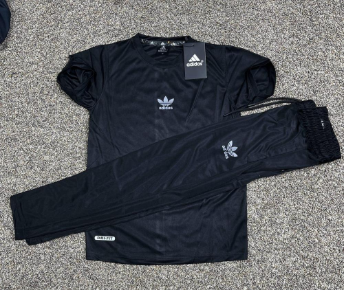 2 Pcs Dri Fit Plain Track Suit